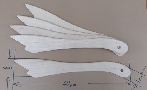 Schiebestock ahorn f - x, g