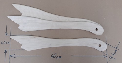 Schiebestock ahorn f - 3, x